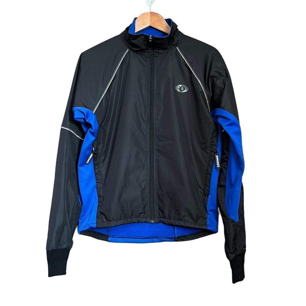 Pearl Izumi blue and black biking jacket